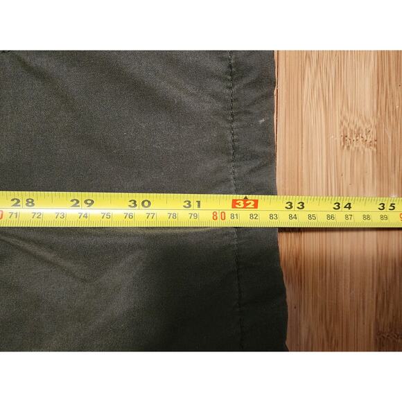 Vintage St Johns Bay Mens Large Parka Jacket Green Quilt Removable Hood Full Zip - Picture 10 of 15